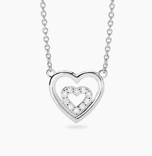 Collana Mabina Donna in Argento Diamante Lab Grown 0.09 Ct 553923 - 553923